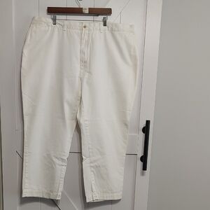 Polo by Ralph Lauren Cream Cotton Pants